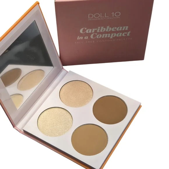 Doll 10 Caribean in a Compact Talc Free Contour Palette