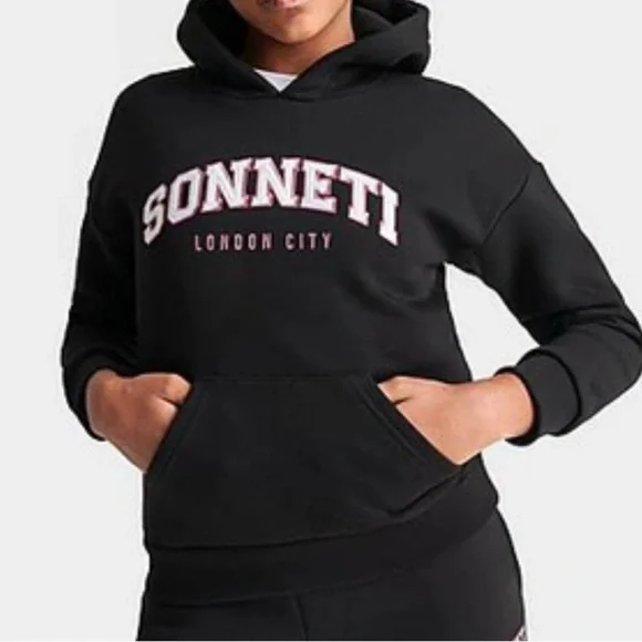 Kids Black Hoodie