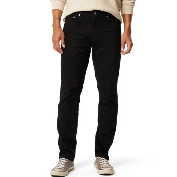 Levi Strauss Co Signature | Slim Black Denim Jean S37‎ Slim Fit W34 L32