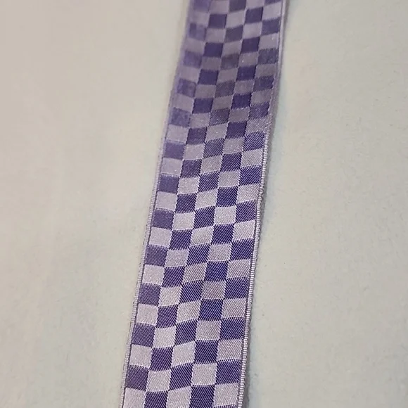 3 Rolls Purples Kirkland Wire-edged Ribbon, 138 yards approx total