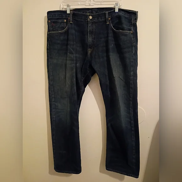 Polo by Ralph Lauren Men's‎ Dark Blue Straight Jeans Sz 40X30