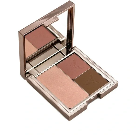 Cosmetics Palette for Eyes Face, Cheeks, Eyeshadow, Bronzer, Blush, Highlighter
