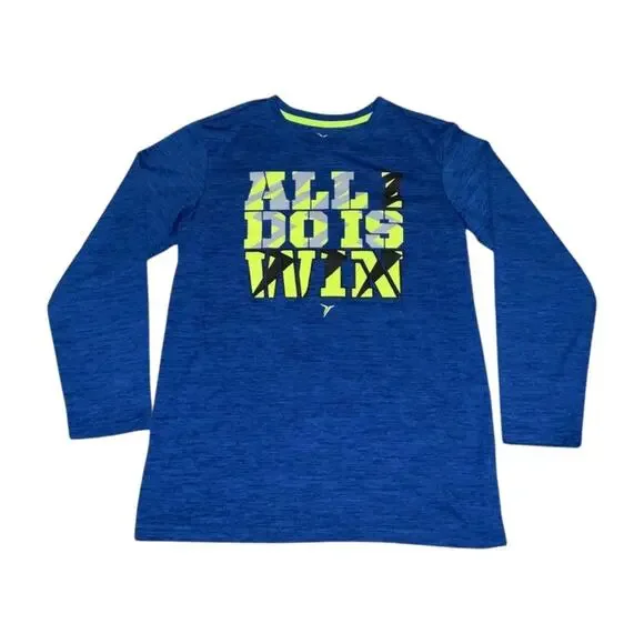 Old Navy Active “All I Do Is Win” Long Sleeve T-shirt Size Large Size XL (14-16)