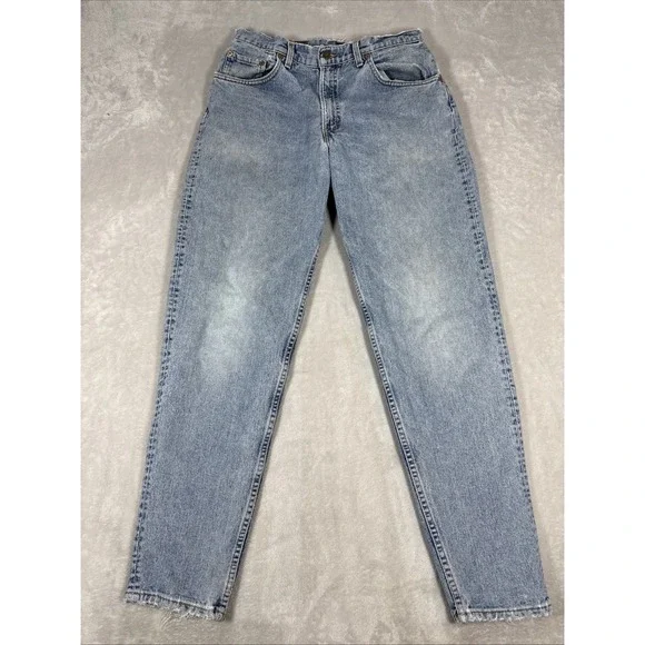 VTG Levis 560 Jeans Mens 34x34 Blue Loose Fit Tapered Made in USA 90s 32X34