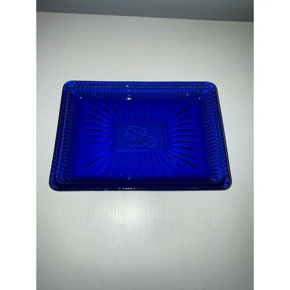 Pioneer Woman Adeline Cobalt Blue Soap Dish 6