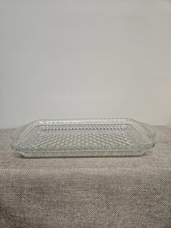 Anchor Hocking Wexford Glass Vanity Tray