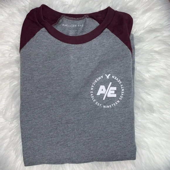 5/$35 💥American Eagle Big Boys Baseball Tee