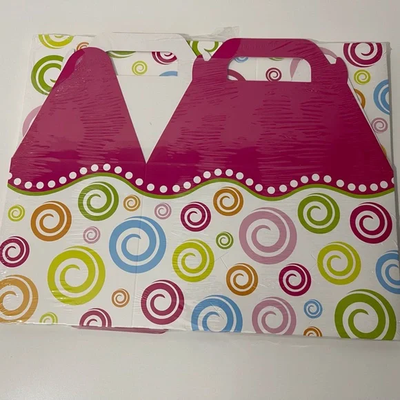 Gable Box  Swircles Print
