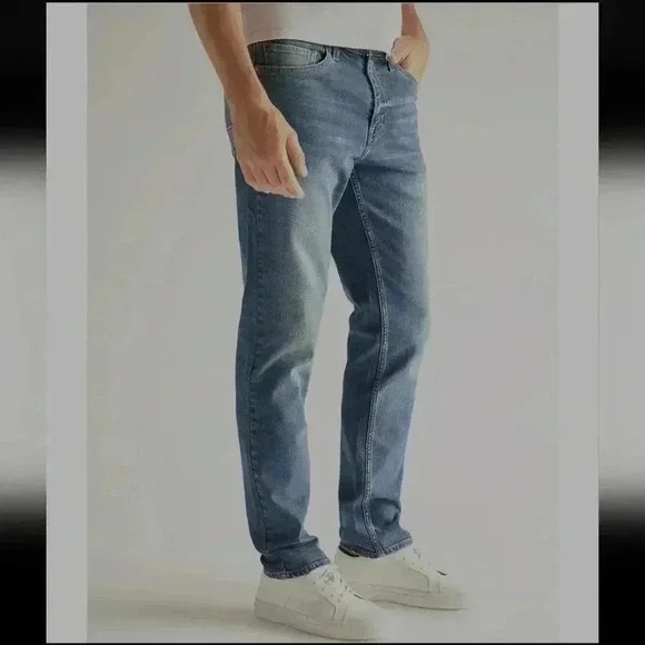 Devil Dog Slim Straight Jeans Size 32×32 Amazing Used Condition