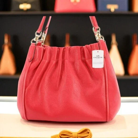 Coach Maya👜 Leather Shoulder Bag
