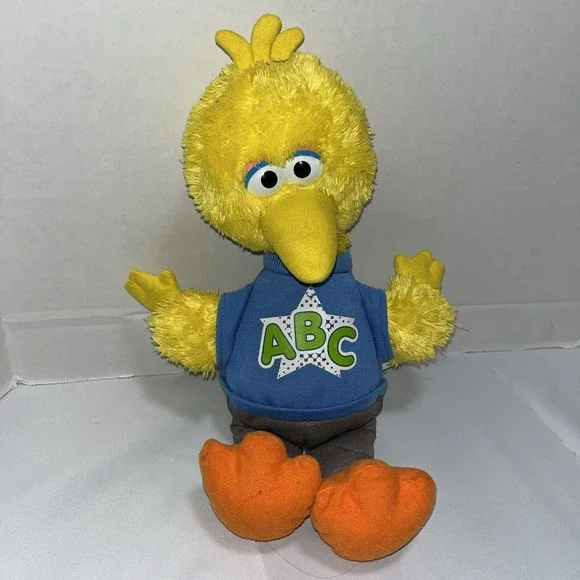 Sesame Street Big Bird Rockin ABC Talking‎ Singing 14