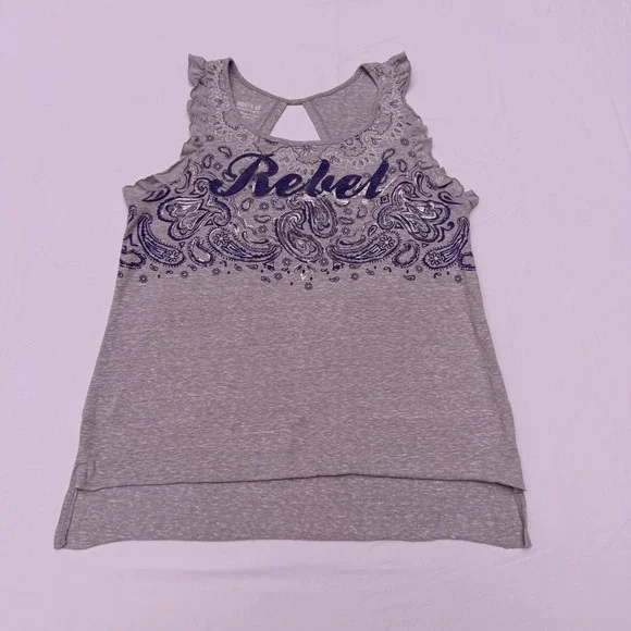 Girls Gray Rebel Tank‎
