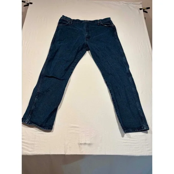 Wrangler 13MWZDD Cowboy Cut Original Fit Jeans Blue Denim Mens 42x32 Western