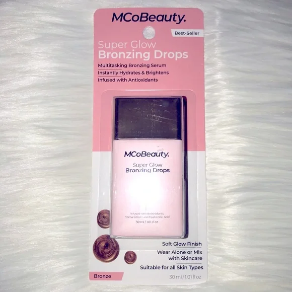 New MCoBeauty SUPER GLOW BRONZING DROPS