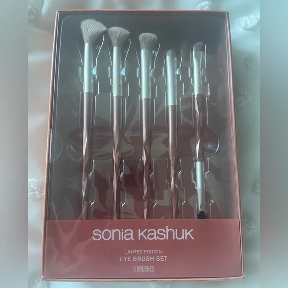 Sonia Kashuk Limited Edition Brush Set - Metallic Pink