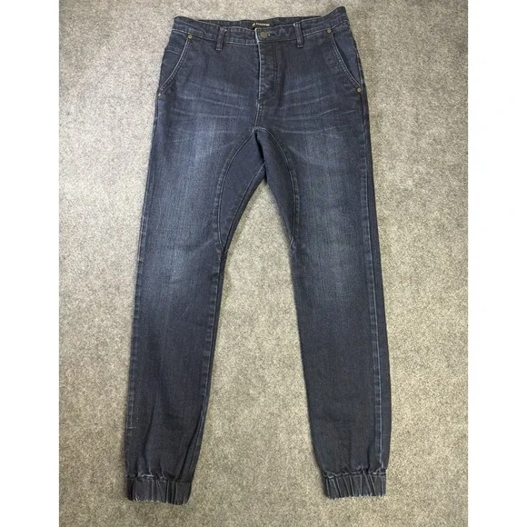 Zanerobe Slingshot Denimo Jogger Jeans Men's Size 32 Dark Wash Stretch