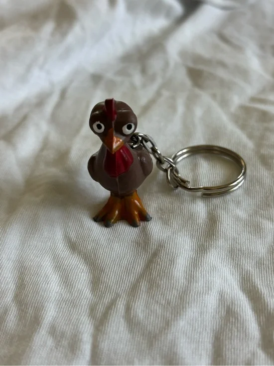 Brown Chicken Keychain - Unbranded