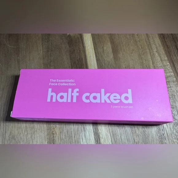 Half Caked The Essentials: Face Collection - 3 Piece Brush Set