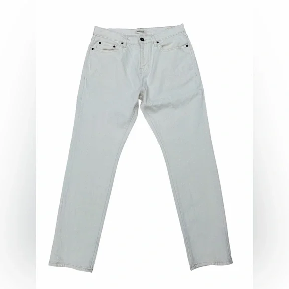 Goodthreads Men's Athletic Fit Comfort Stretch Ivory Jeans Size 31W X 29L NWOT