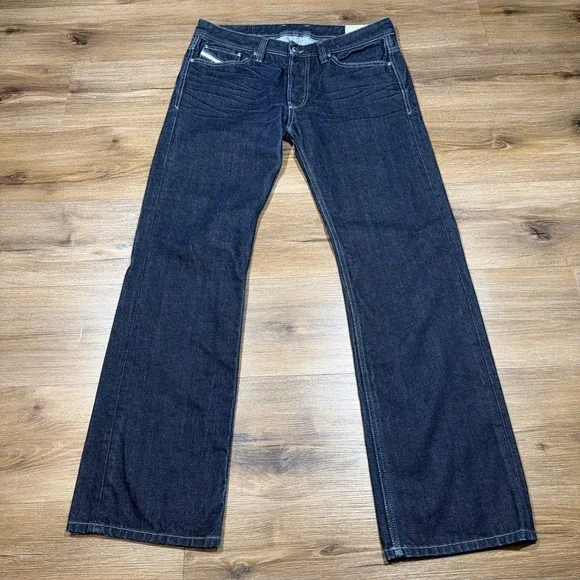 Diesel Jeans Mens 31 x 30 VIKER Regular Straight 0RZ29 Dark Blue Wash ORZ29