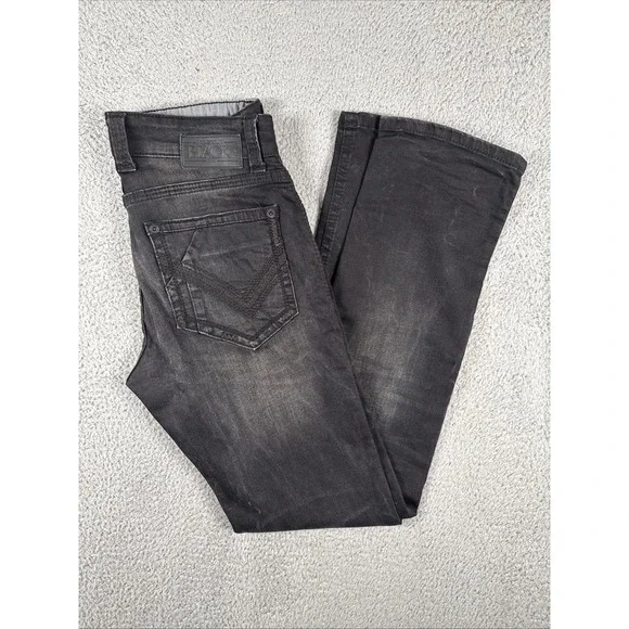 Buckle Black Nine Straight Stretch Jeans Mens 32x34 Black