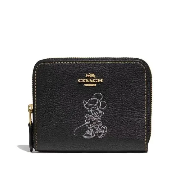 Coach x Disney Small Leather Mini Mouse Wallet