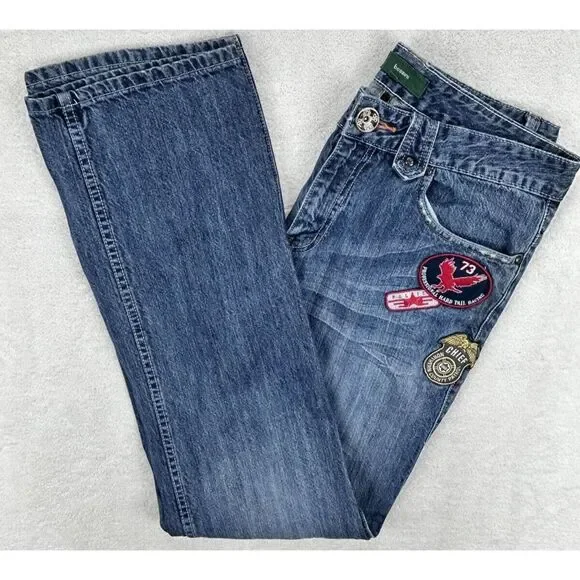 Bossini Jeans Straight leg Men L Military Armed Forces Law Enforcement‎ Patches