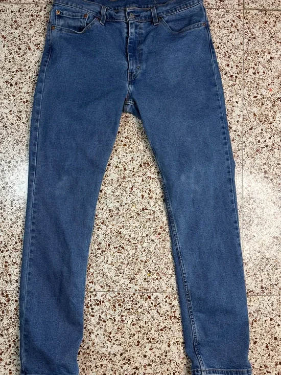 Vintage Levi's 511 Men's Slim Fit Blue Denim Jeans Medium Wash Cotton 5-Pocket