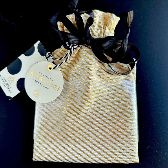 Wine Gift and Storage Golden Cloth Bag