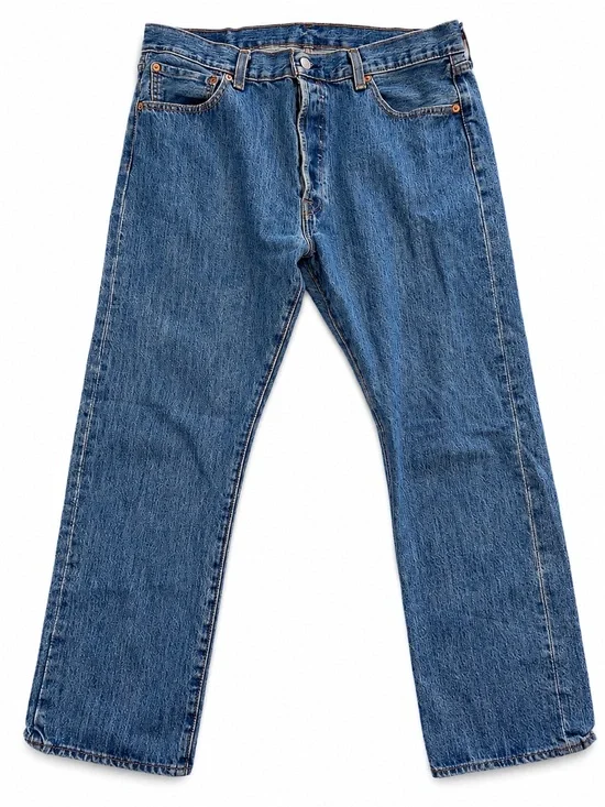 Levi’s 501 Original Fit Button Fly Jeans Men’s 36x29 Medium Wash Cotton