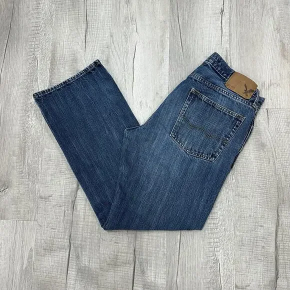 VTG American Eagle Outfitters Jeans Mens 32x30 Original Boot Denim Cotton Y2K