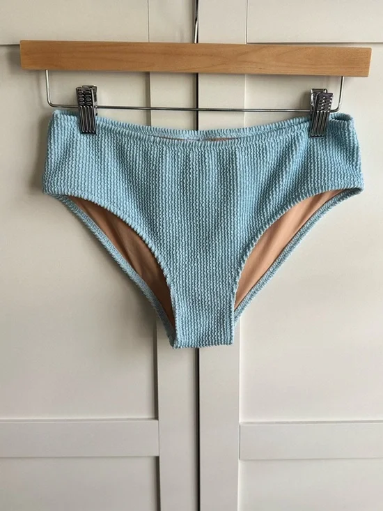 J.Crew Crewcuts Girls' Scrunchie Swimsuit *Bottom Only* in Light Blue Size 14