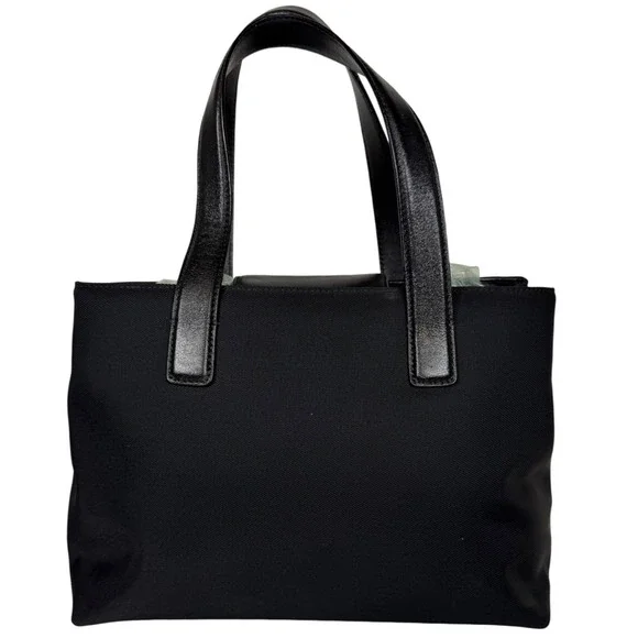 Vintage COACH Mercer Satchel (Model 7400) 1990s Durable Black Nylon Twill Fabric