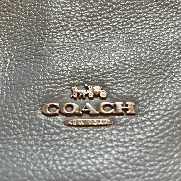 Coach leather crossbody purse