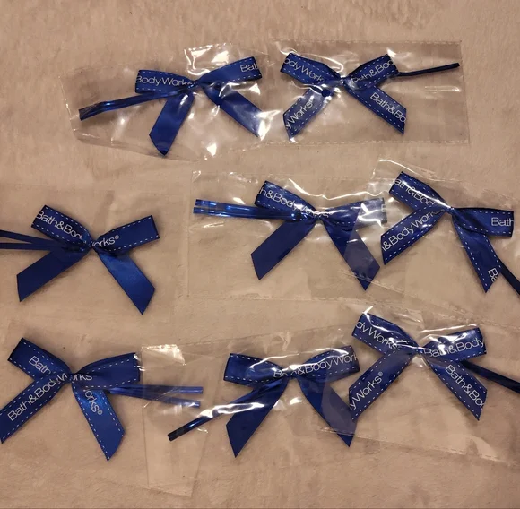NEW!! Bath & Body Works Twisty Bow Bundle (7 Bows)