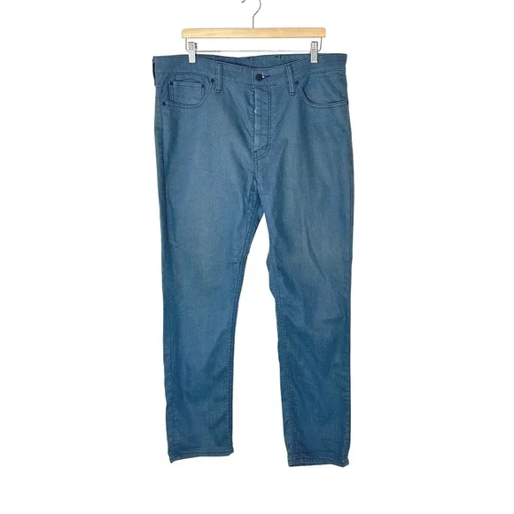 Levi's 511 Slim Fit Jeans Gray Men's Size 38x3 Button Fly Stretch‎ Denim