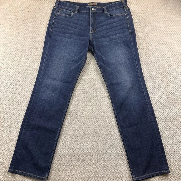 511 Tactical Jeans Men's 40x36 Tall Blue Defender Straight Leg Workwear Country