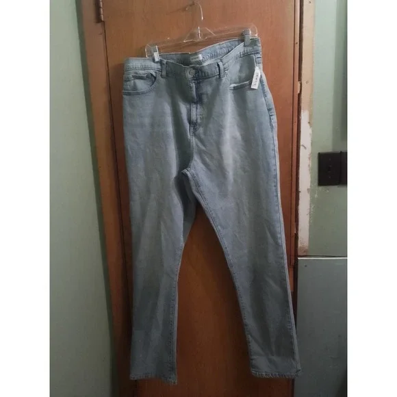 Mens Amazon Essentials Blue Denim Stretch Jeans Size 40/34 New With Tags