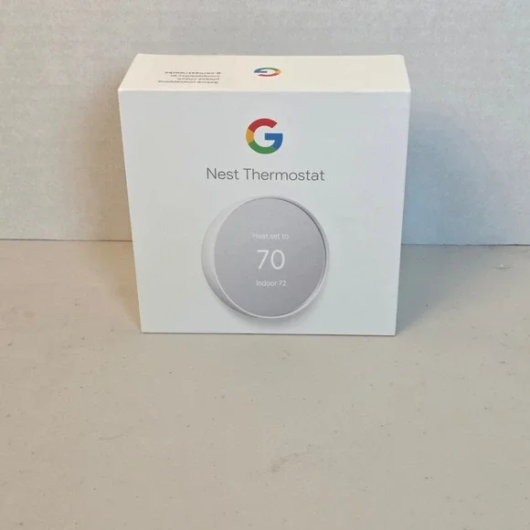 Google Nest Thermostat Smart Programmable Wi-Fi Snow White‎ GA01334-US G4CVZ