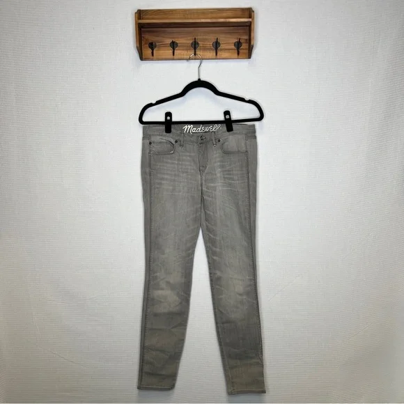 Madewell | Gray Denim Jeans Low Skinny Mens‎ 28 32