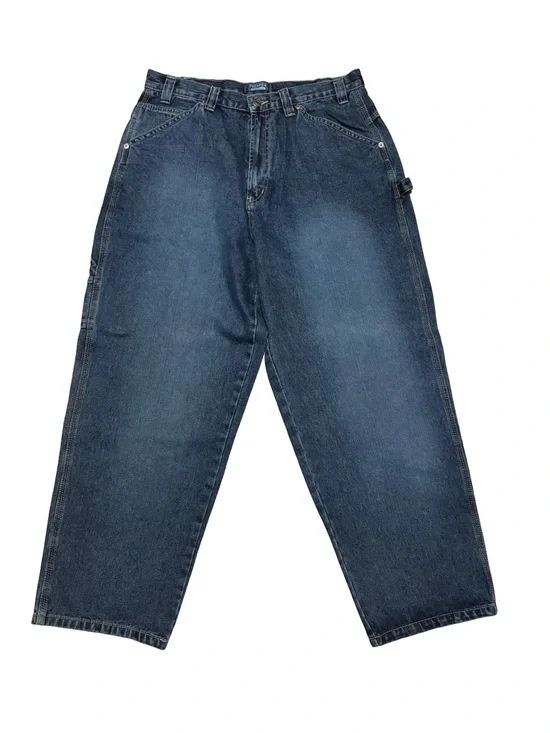 Vintage 90’s Relaxed Fit Skater Streetwear Men's Blue Denim Jeans Size 36x30