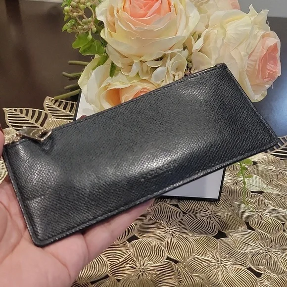 Coach long zippered wallet