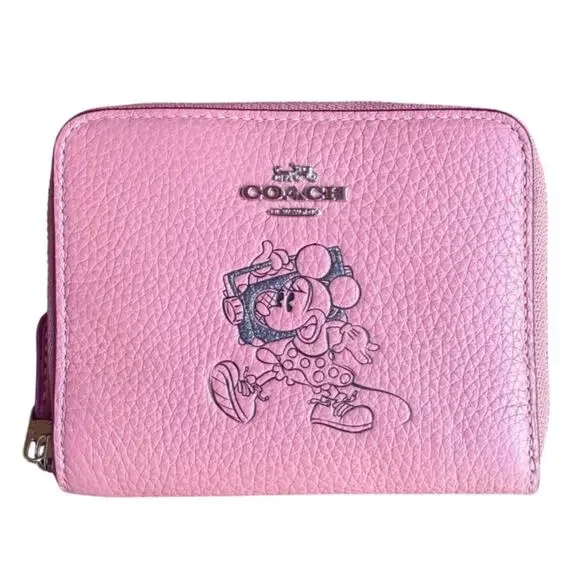 Coach x Disney Small Leather Mini Mouse Wallet