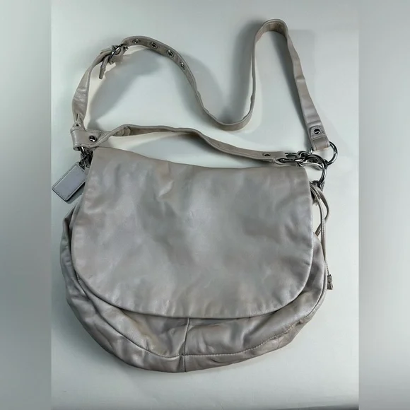 Coach Cream Shoulder Bag