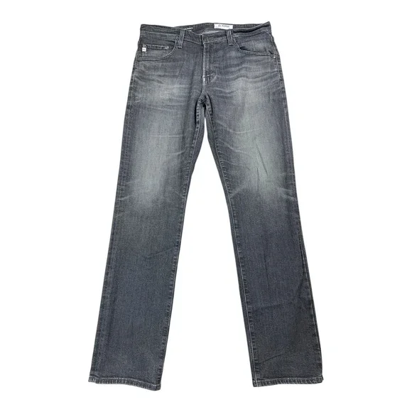 AG Adriano Goldschmied The Everett Jean 34x34 Black Slim Straight AG-ED Denim