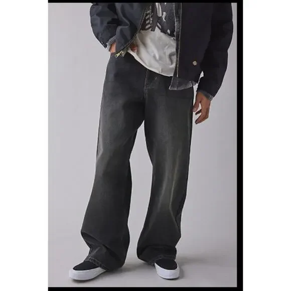 BDG Nitro Fit Baggy Jeans – Washed Black / Faded Charcoal