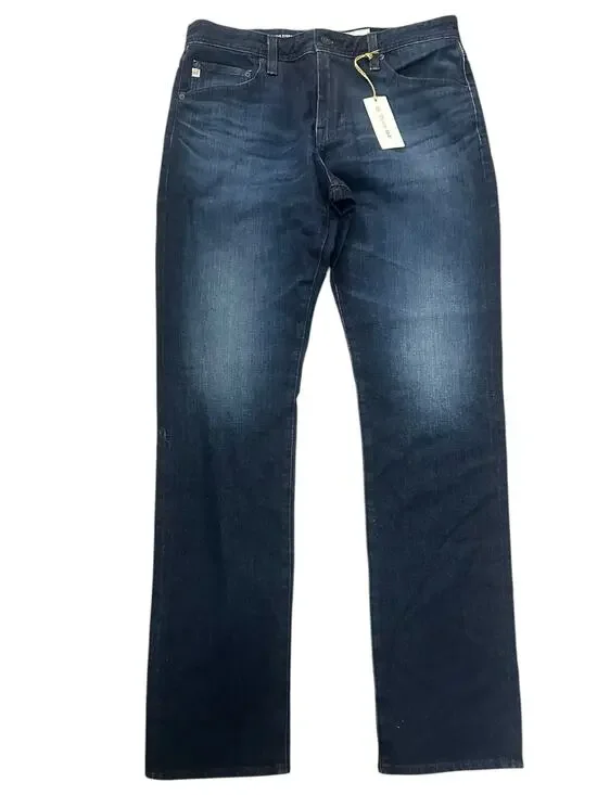 AG Everett Slim Straight Jeans Men's 34x34 Dark Wash Indigo NWT