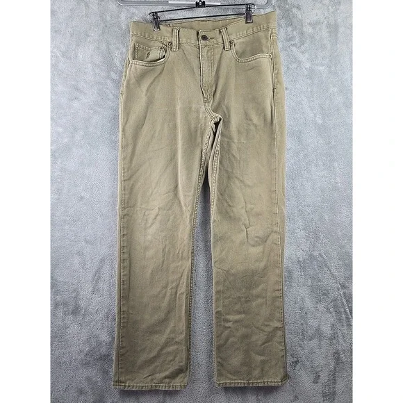 Polo Ralph Lauren 867 Classic Fit Jeans Mens‎ 32x29 Brown 100% Cotton Designer