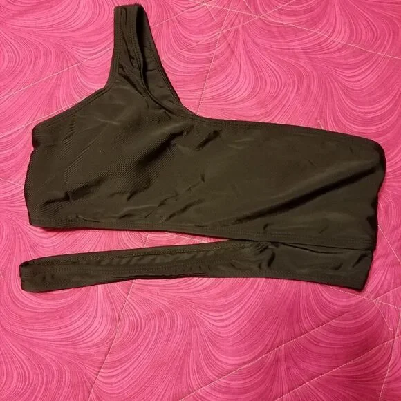 Shein black bikini top size 160