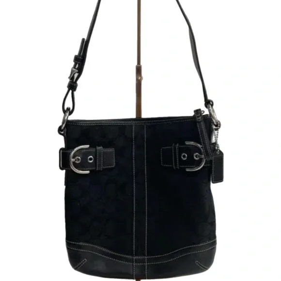 Coach Black Shoulder Bag